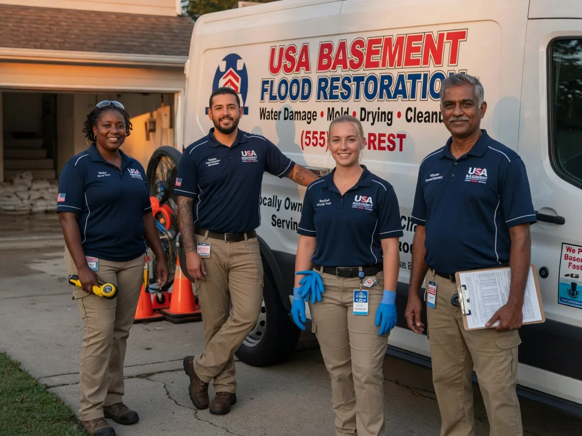 Basement Flood Cleanup company in Mount Pleasant, WI