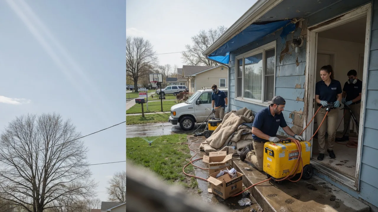Basement Flood Cleanup in Mount Pleasant, WI near me